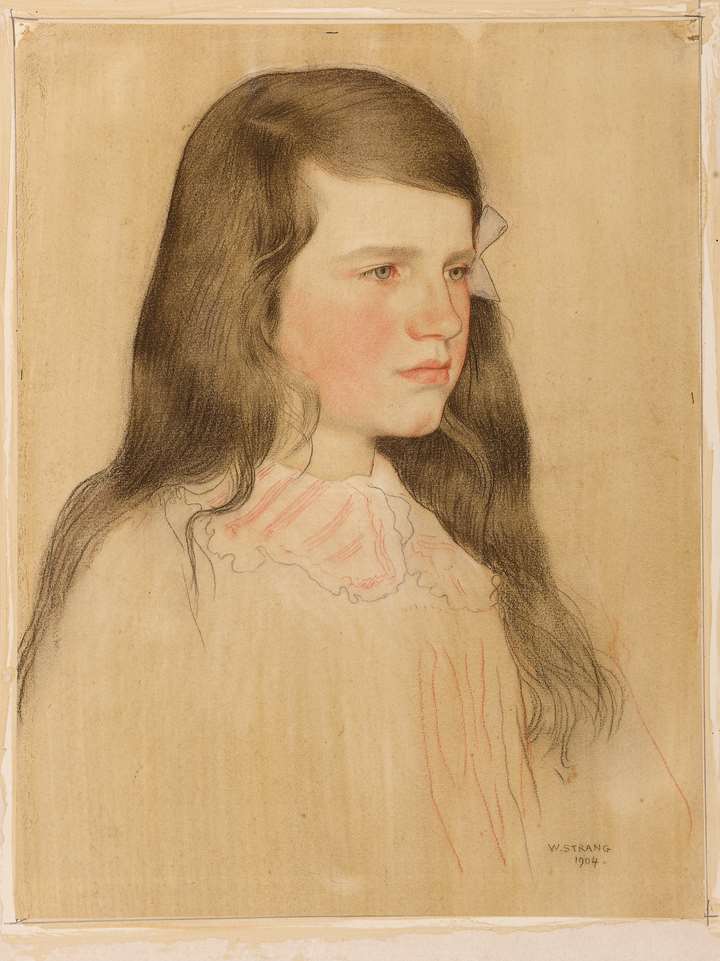 Portrait of the Artist’s Daughter, Nancy Strang 